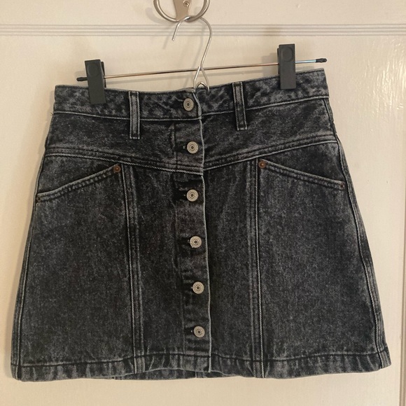 Abercrombie and Fitch denim miniskirt Y2K, Size 2 - Picture 1 of 3